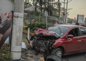 Conductor ebrio provoca fuerte accidente sobre la carretera Panamericana