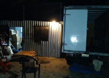 PNC y FGR realizan allanamiento de bodega por mercadería robada en Ciudad Delgado