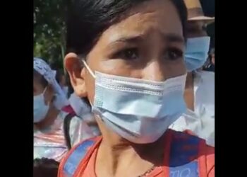 Mujer dice que fue invitada a ir a «una capacitación» pero en realidad se trataba de la marcha de este miércoles