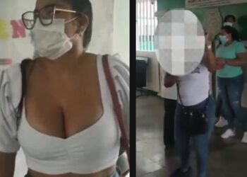 VIDEO: Niegan entrada a escuela de su hijo por vestir ‘inapropiadamente’