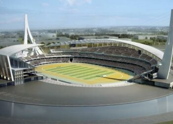 Así es el estadio de 150 millones de dólares que China le ha regalado a Camboya