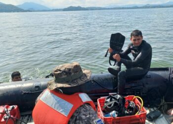 Continúa la búsqueda de dos personas desaparecidas en el lago de Güija