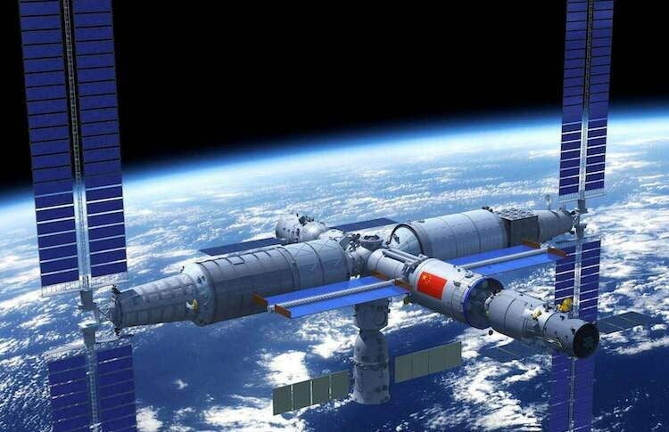 China planea construir una nave espacial de un kilómetro de largo
