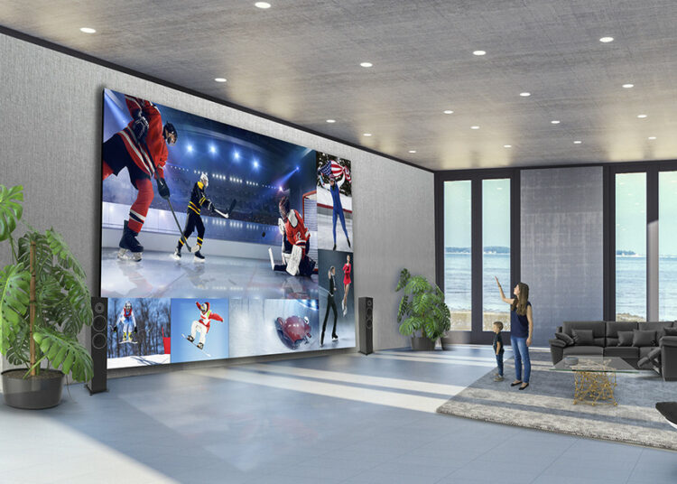 LG presenta su televisor de lujo gigante de hasta 325 pulgadas para crear un «cine en casa»
