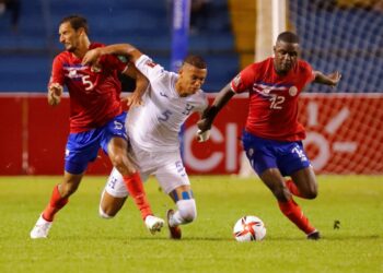 Honduras y Costa Rica empatan 0-0 en premundial de Concacaf hacia Catar-2022