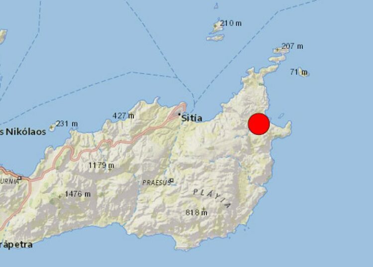 Un terremoto de 6,3 grados sacudió la isla griega de Creta