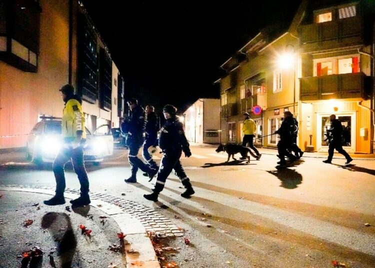Noruega: un hombre mató al menos cinco personas en un ataque con un arco y flechas