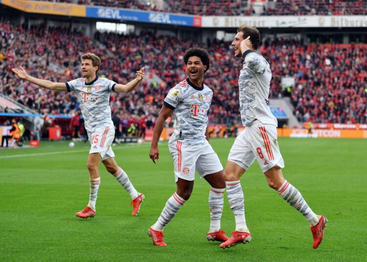 El Bayern tritura al Leverkusen al anotarle cuatro goles en siete minutos