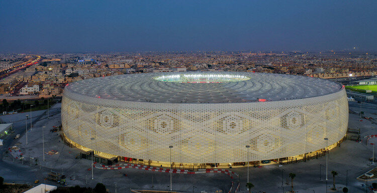 Tecnología de enfriamiento y un particular diseño: se inauguró el imponente nuevo estadio de Qatar 2022