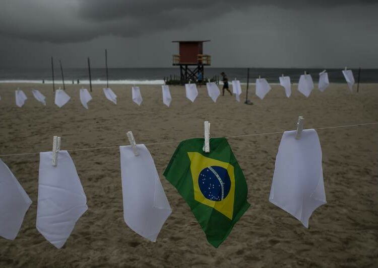 Brasil superó las 600,000 muertes por covid-19