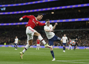 CR7 comanda la victoria del United frente al Tottenham (0-3)