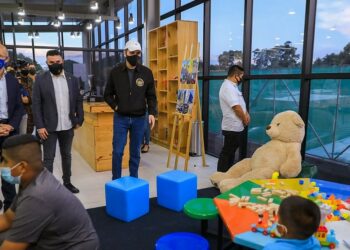 Presidente Bukele inaugura un CUBO en Santa Ana