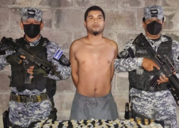 Pandillero es capturado con abundante droga, dinero en efectivo y dos celulares en cantón Dolores Apulo, Ilopango
