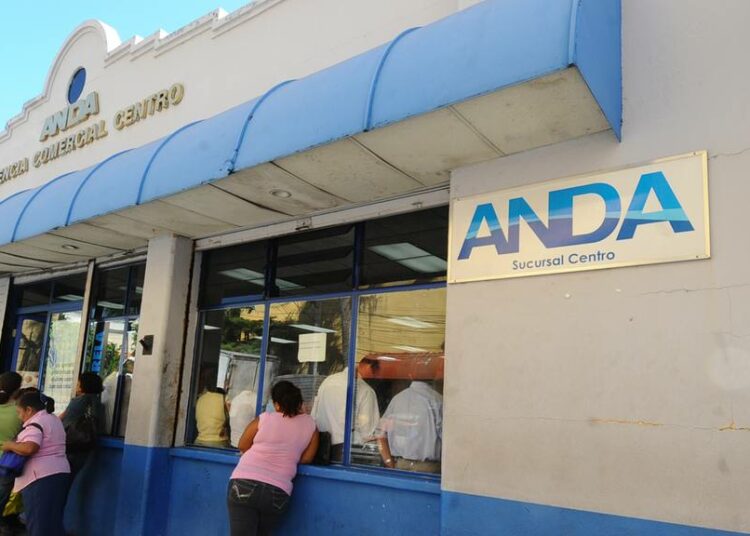 ANDA plantea recuperar $117 millones a través de decreto de exoneración de multas y recargos en factura del servicio potable