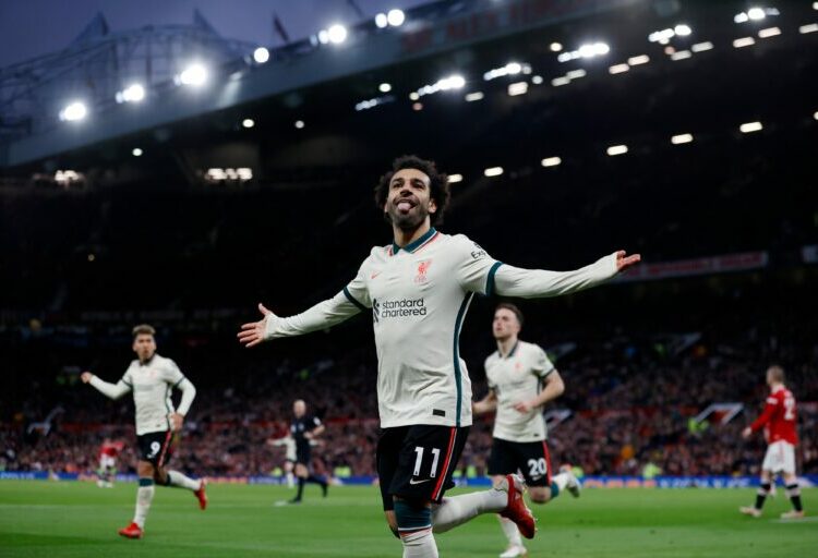 Mohamed Salah marcó un hat-trick en la goleada 5-0 de Liverpool frente a Manchester United