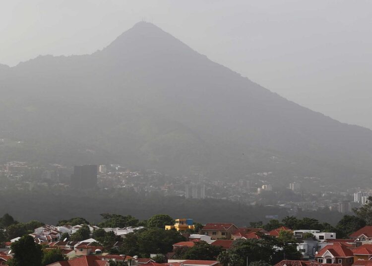 Se reporta ingreso de polvo del Sahara al país