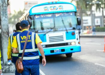 VMT verifica que trasporte colectivo cumpla medidas de bioseguridad