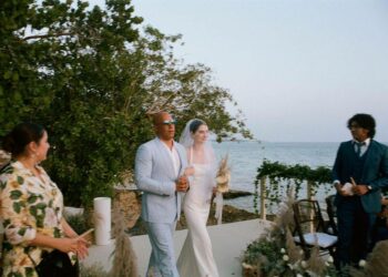 Vin Diesel entrega en el altar a la hija de Paul Walker