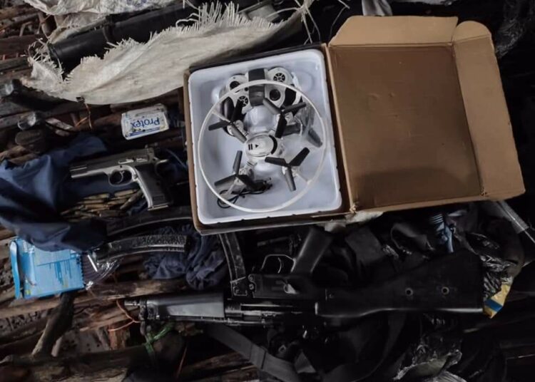 PNC y FAES desmantelan campamento de pandillas en Puerto El Triunfo, Usulután