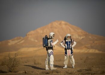 Simulan la vida en Marte en un cráter del desierto israelí del Néguev