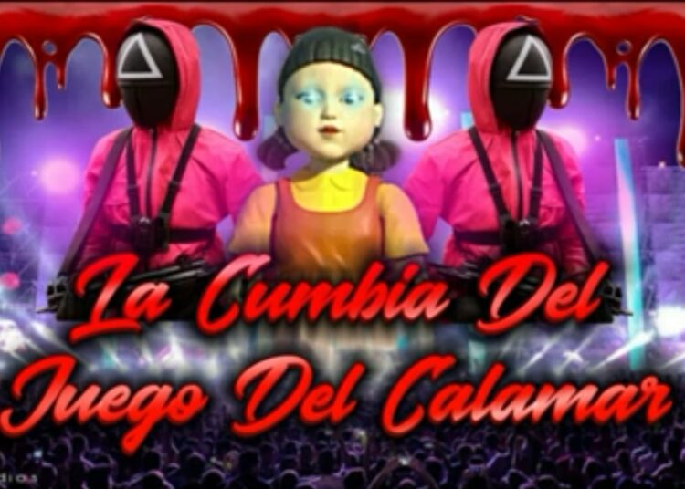 (VIDEOS) La cumbia del Juego del Calamar causa sensación en las redes sociales