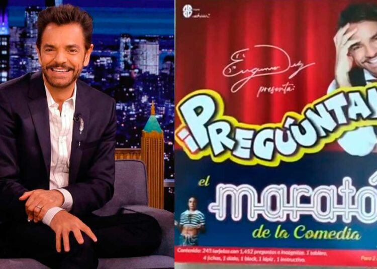 «¡Pregúuuntame!» El juego de mesa de Eugenio Derbez