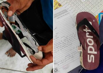 Detienen a más de 20 personas por intentar hacer trampa en un examen de selección magisterial con un dispositivo Bluetooth oculto en sus chanclas