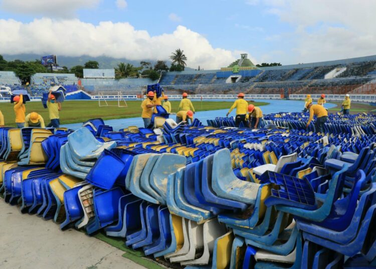 INDES inicia remodelación de estadio Jorge “El Mágico” González