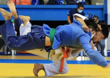 FEDEJUDO realizó el campeonato nacional juvenil en la duela del Palacio de los Deportes Carlos «El Famoso» Hernández