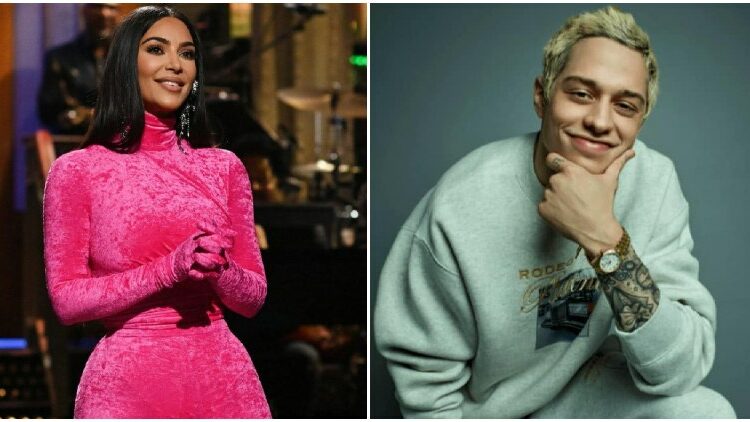 Kim Kardashian es fotografiada tomada de la mano del comediante Pete Davidson
