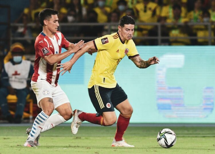 Colombia y Paraguay igualaron 0-0 por las Eliminatorias Sudamericanas