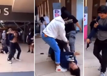 (VIDEO) En México jóvenes pelearon a golpes para conseguir boletos para ver la última película de Spiderman