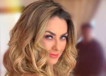Aracely Arámbula apareció conectada a un tanque de oxígeno y alarmó a sus seguidores