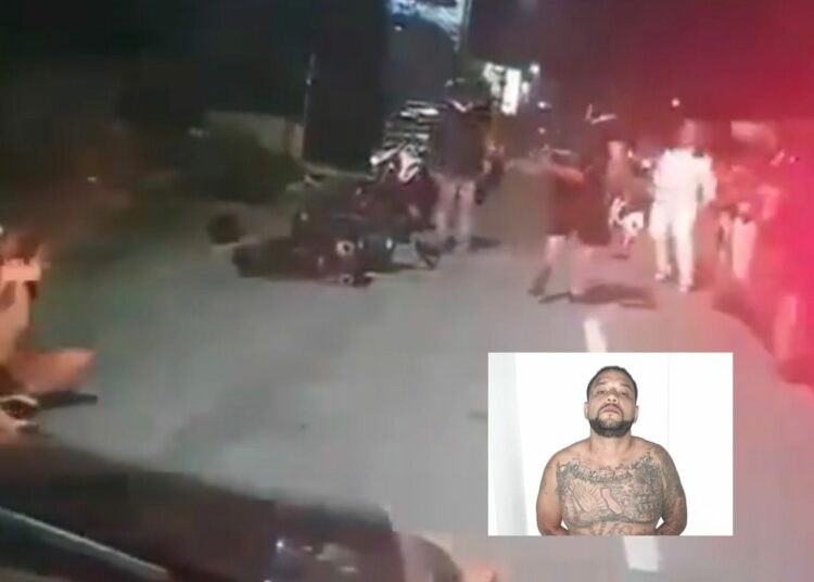 VIDEO | Confirman la detención de sujeto que agredió a su acompañante y a testigos en Santa Tecla