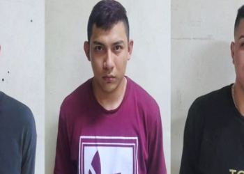 Tres sujetos son capturados por portar armas ilegales en San Salvador