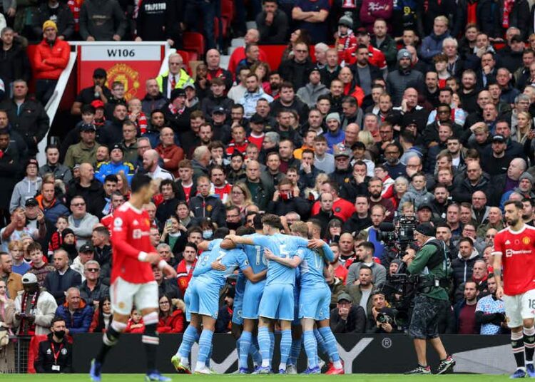 Manchester United 0-2 Manchester City: Los dirigidos por Pep se llevan el Derby