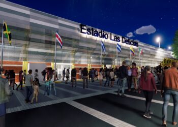 INDES presenta el proyecto de mejoramiento del Estadio Nacional «Las Delicias»