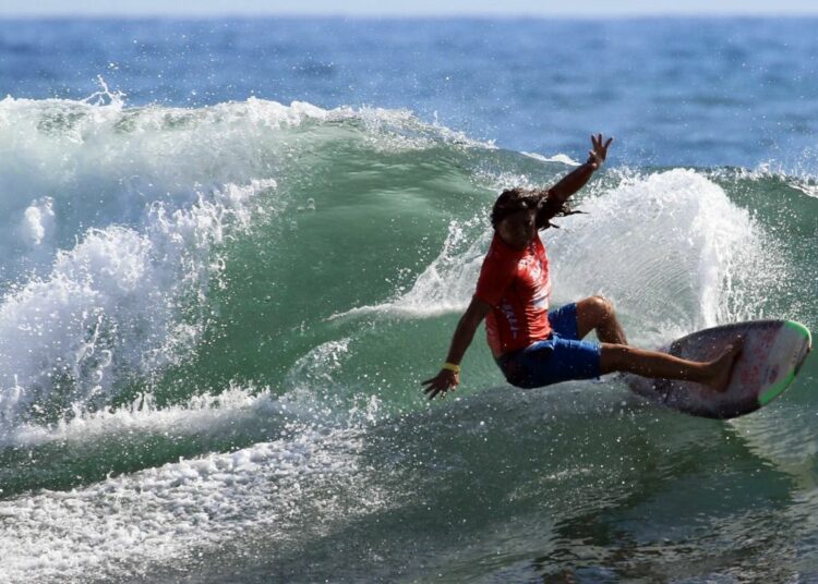 Todo listo para el surf City El Salvador Alas Pro