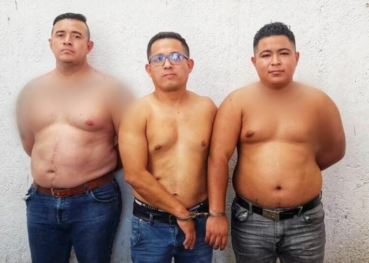 Capturan a ladrones de usuarios de bancos en Colón, La Libertad