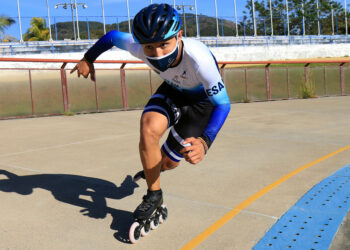 Patinadores salvadoreños se preparan para obtener medallas en los I Juegos Panamericanos Junio Cali-Valle 2021
