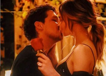 Christian Nodal y Belinda soprendieron con maquillaje de catrín en el festejo de Cristy Nodal