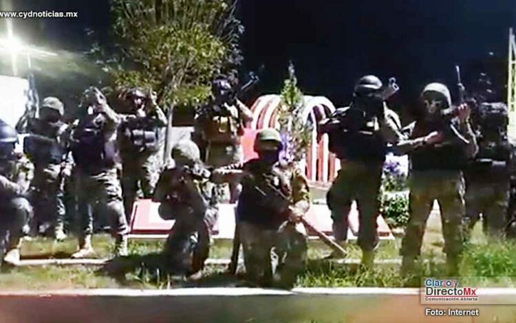 (VIDEO) Un grupo armado autodenominado ‘Operación Bélica’ advierte que pondrá «orden en las calles» y combatirá a los cárteles en un estado mexicano