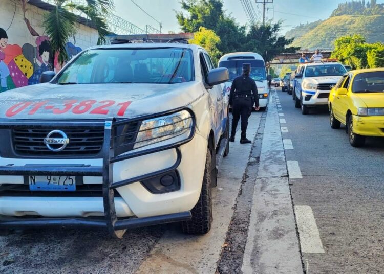 PNC redobla controles vehiculares por despliegue nacional