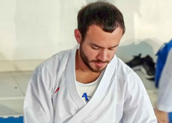 Jorge Merino se retira del campeonato mundial de karate