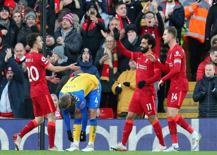 Liverpool 4-0 Southampton: los reds le pisan los talones al Chelsea