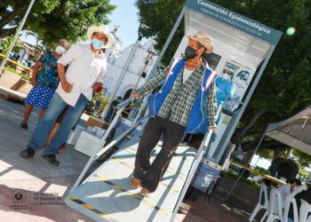 Ministerio de Salud realiza jornada para detectar casos de covid-19 en San Juan Opico