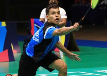 El salvadoreño Uriel Canjura disputa hoy la final de bádminton