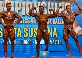 El salvadoreño Yuri Rodríguez gana medalla de oro en Campeonato Mundial de Fisicoculturismo y Fitness en España