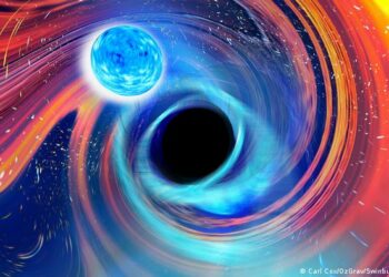 (VIDEO) Muestran en simulaciones lo que ocurre cuando distintas estrellas se encuentran con un agujero negro