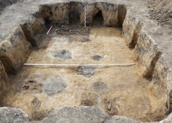 Dioses alados y grifos: hallan en Rusia una placa «única» con deidades escitas de hace más de 2.300 años